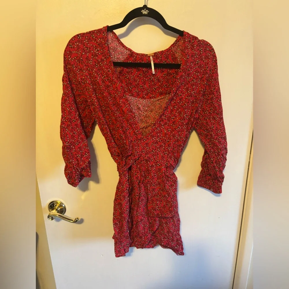 Free People Clara tie tunic dress - Picture 2 of 13